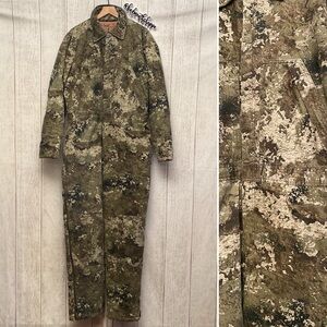 Redhead Silent Hide Camo Coveralls - Men's L